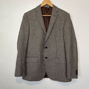 Wall + Water Houndstooth Plaid Italian Sports Coat Men's Size 40R